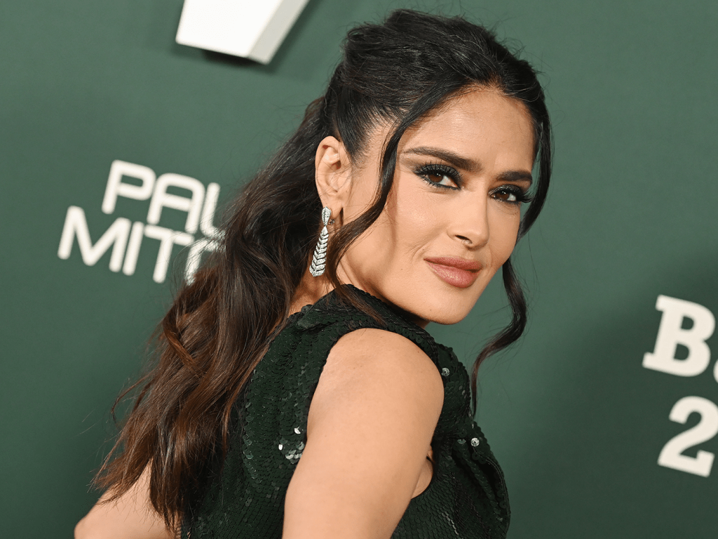 Salma Hayek’s Eras Tour BTS Was Filled With Celebrity Crossovers We Never Knew We Needed