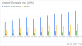 United Rentals Inc (URI) Surpasses Analysts' Q1 Revenue Projections and Raises 2024 Guidance