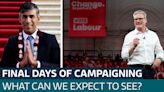 General Election: Parties prepare for final days of campaigning as polling day approaches - Latest From ITV News