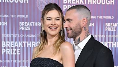 Adam Levine and Behati Prinsloo Stun on Red Carpet at Breakthrough Prize Ceremony