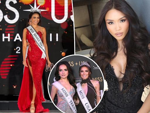 Miss Hawaii crowned Miss USA after Noelia Voigt’s shocking resignation ‘over bullying allegations’: ‘Honor of a lifetime’