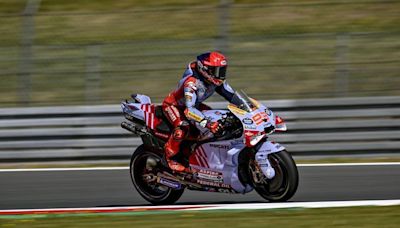 Espeluznante caída de Marc Márquez en el GP de Alemania