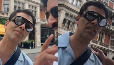 Karan Johar Looks Upset After a Fan Calls Him 'Uncle' in London, Video Goes Viral; Watch - News18