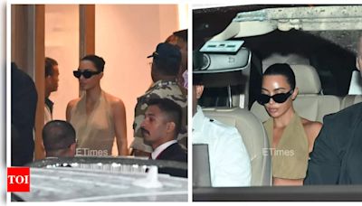 Anant Ambani-Radhika Merchant's wedding: Kim Kardashian and Khloe Kardashian land in Mumbai ahead of the big ceremony - See post | - Times of India