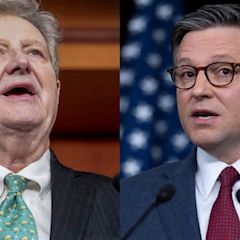 Sen. John Kennedy says Mike Johnson ‘p***es excellence’ in defense of House speaker