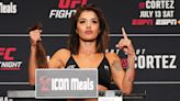 UFC fighter Tracy Cortez chops off her hair to make weight for bout