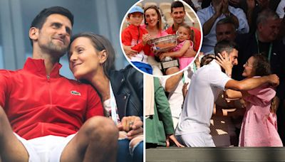 Novak Djokovic wife and children: Inside Tennis star's marriage and family life