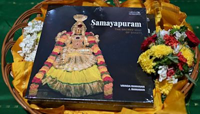 Coffee-table book on Samayapuram Mariamman temple released