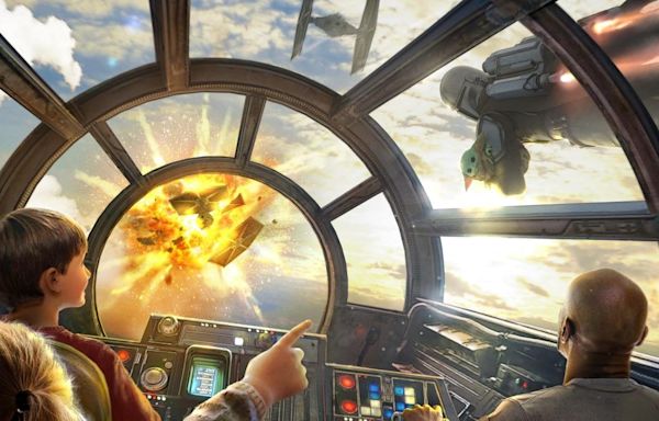 The Mandalorian and Grogu to Fly into Star Wars: Galaxy's Edge Ride