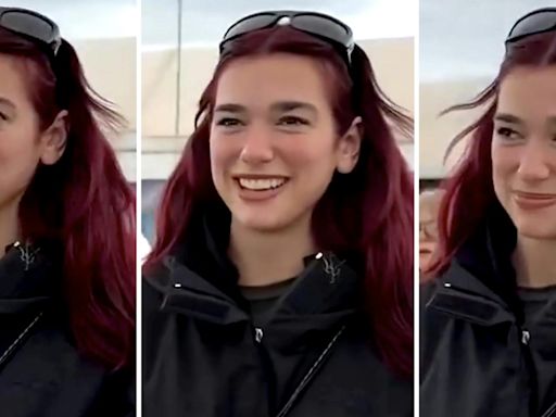 Dua Lipa was forced to listen to a song at Glastonbury—her reactions are now a meme