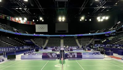 奧運羽球場大量紫色系法式美學 李洋直呼好漂亮