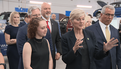 Sec. Granholm highlights clean energy projects in NC