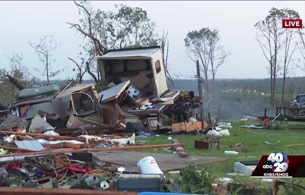 Arkansans survive when tornado hits house and camper