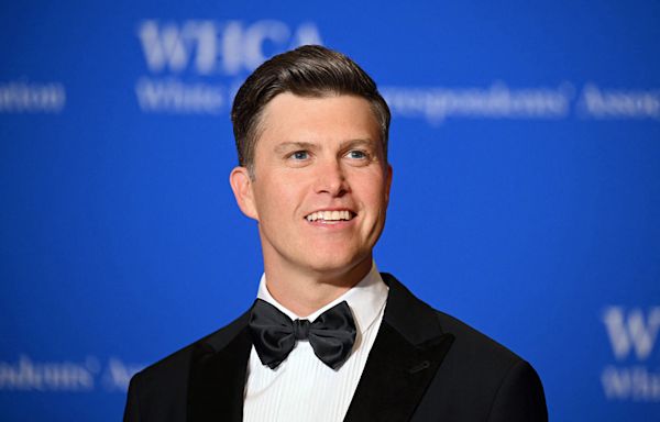 White House Correspondents' Dinner host Colin Jost jokes about Biden's age, Trump's legal woes