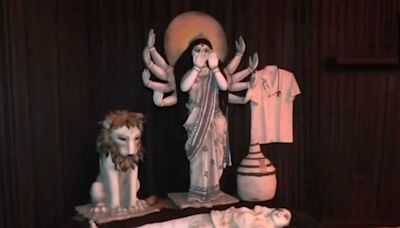 'Lajja'-themed pandal at Durga Puja celebrations in Kolkata after RG Kar rape-murder case