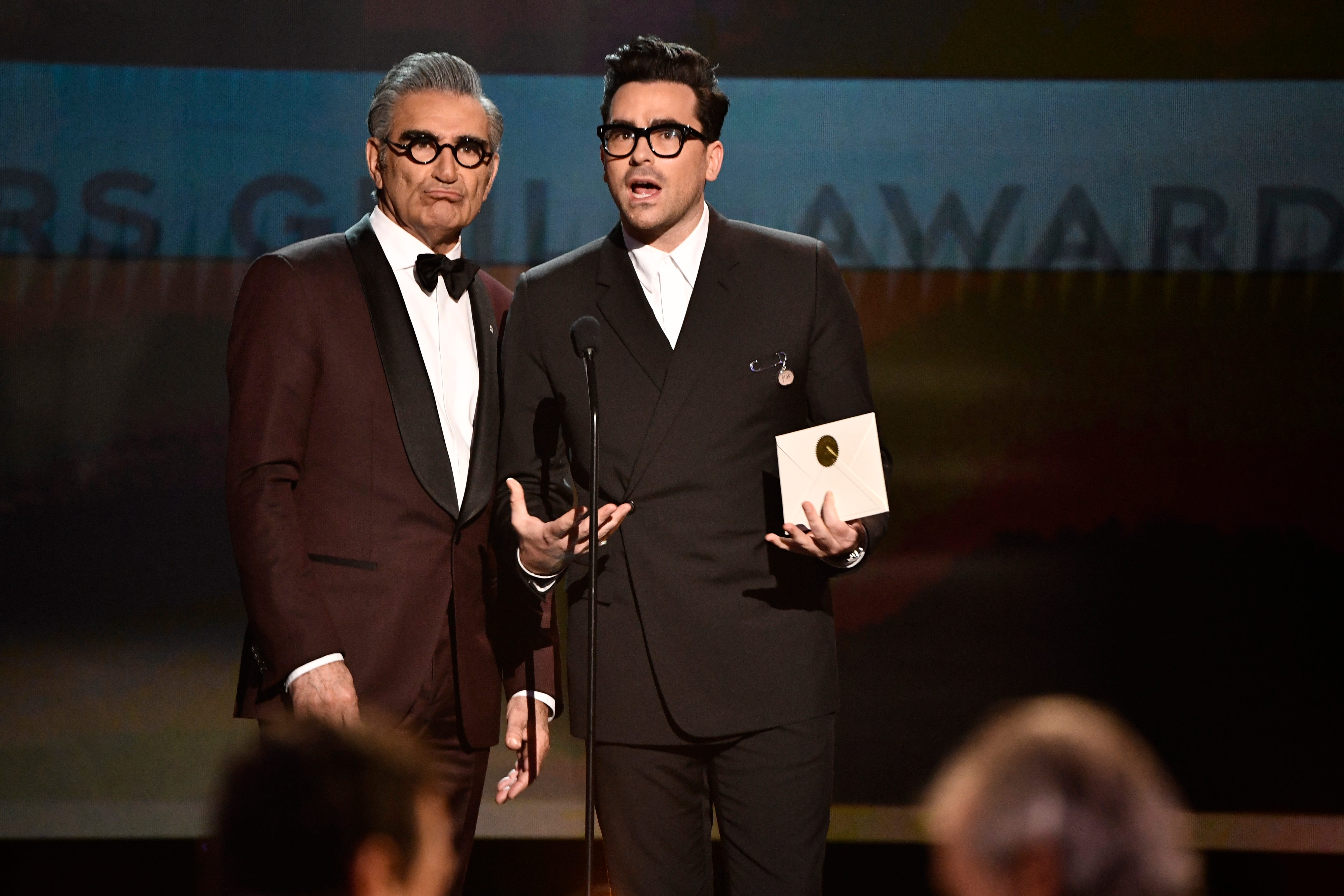 Eugene Levy, Dan Levy set to co-host Primetime Emmy Awards as first father-son duo