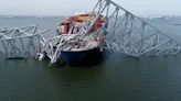 Imágenes aéreas del puente Francis Scott Key colapsado y del carguero Dali, que contiene materiales peligrosos