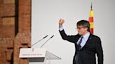 Puigdemont reaparece en las inmediaciones del Parlament