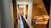 I went inside a hidden room where flight attendants sleep on long-haul flights. I was amazed by its small size and comfy beds.