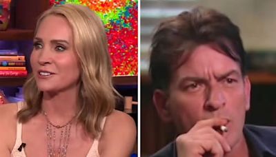 ‘WWHL’: Andrea Canning Reveals Charlie Sheen’s “Drug Dealer Was In The Room” For Their Viral 2011 Interview