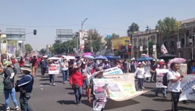 CNTE marcha en CDMX: checa las calles afectadas y alternativas viales