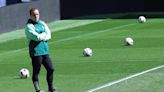 Jagoba Arrasate, en la rueda de prensa previa a su último partido como entrenador de Osasuna