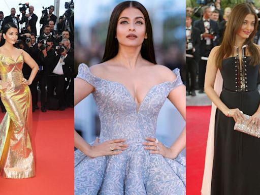 Aishwarya Rai Bachchan’s most beautiful and daring Cannes looks over the years