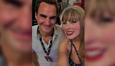 Roger Federer and Taylor Swift take Eras Tour selfie at Zurich stop: 'In my Swiftie era'