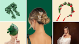 8 glam headpieces to finish off your holiday outfits: headbands, fascinators, pins and more