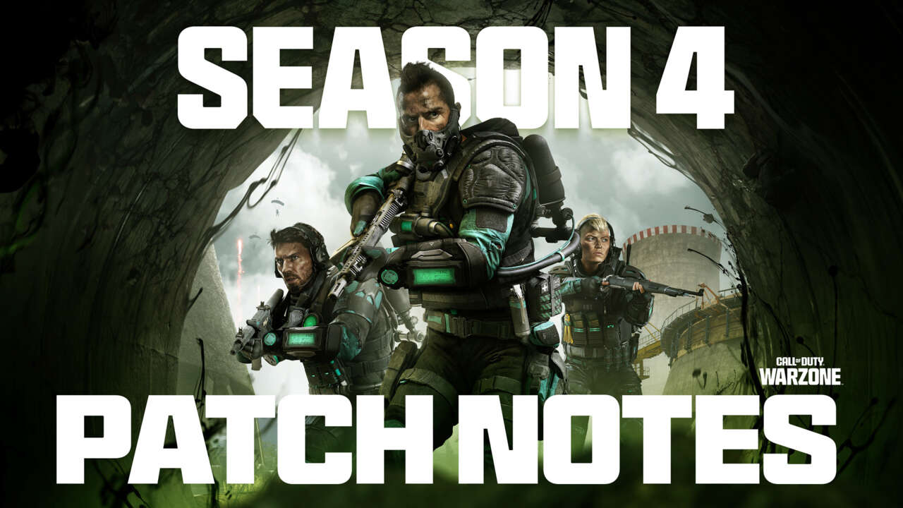 CoD: Warzone And MW3 Season 4 Patch Notes Detail Perk Changes And Bigger BR Matches