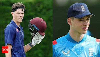 Archie Vaughan and Rocky Flintoff named in England U-19 Test squad against Sri Lanka | Cricket News - Times of India