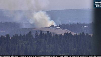 Mandatory evacuations expand near Placerville for Pay Fire in El Dorado County