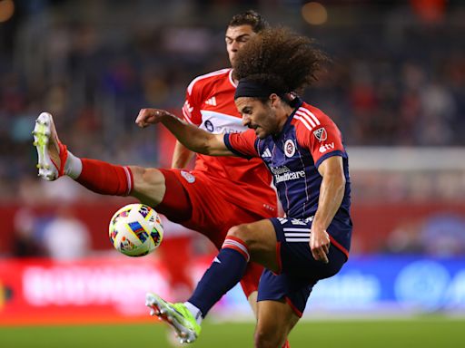 New England Revolution play at Red Bull Arena Saturday night