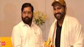 Maharashtra CM Eknath Shinde felicitates T20 World Cup champions Rohit Sharma, Suryakumar, Dube, Jaiswal