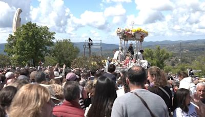 Un muerto por causa natural y una mujer de parto en la masiva romería de Andújar, Jaén