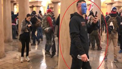 Kansas Marine vet who breached Capitol on Jan. 6 with flag painted on head pleads guilty