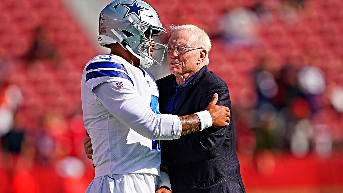 Jerry Jones Will Re-Sign Underwhelming Dak Prescott Just to Stay Relevant | FOX Sports Radio