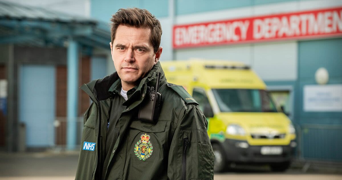 Casualty's Iain Dean star says character has 'reckless DNA' after huge stunts