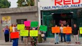 Frenan protesta de vecinos por los cortes de luz