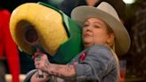 Watch Elle King and Chris Young Face Off in Air Cannon Cornhole on Barmageddon