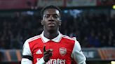 Eddie Nketiah takes Arsenal chance as Mikel Arteta offers glimpse of partnership with Gabriel Jesus