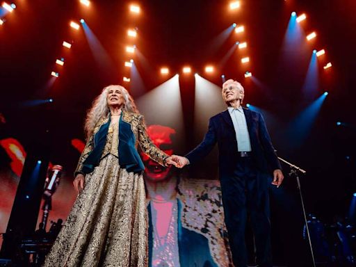 Caetano Veloso e Maria Bethânia participam de entrevista exclusiva antes de show em Belém