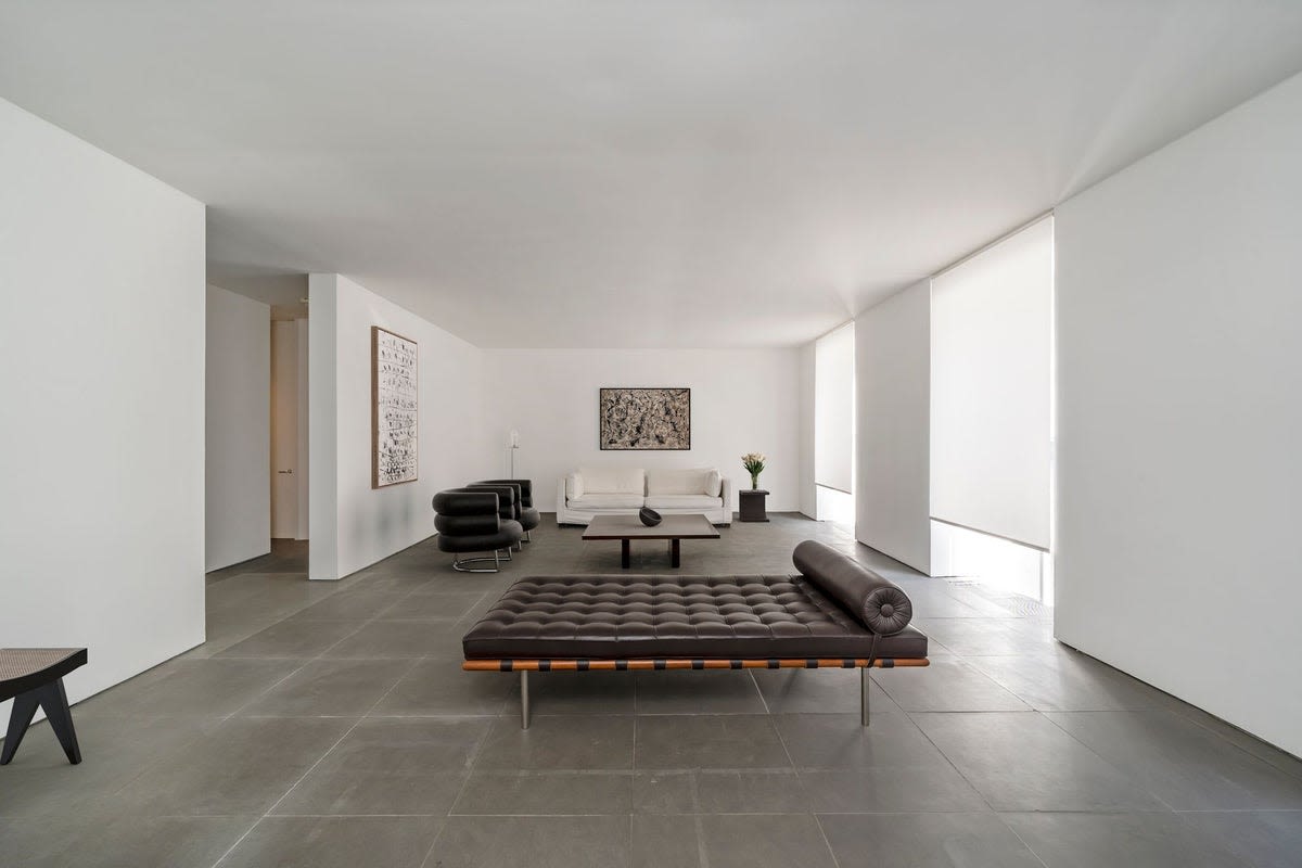 Art gallery or home? Iconic minimalist house designed to display art for sale in Mayfair