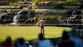 A pair of late 3-putts sent Tiger Woods to a sluggish 1-over start at the PGA Championship