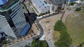 Downtown Jacksonville’s Riverfront Plaza Park takes shape, opens roadway to motorists