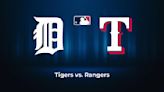 Tigers vs. Rangers: Betting Trends, Odds, Records Against the Run Line, Home/Road Splits
