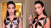 Katy Perry Shares BTS Look at Her Naked Geometric Dress for Surprise Appearance at Vogue World: Paris: ‘I Modeled It’