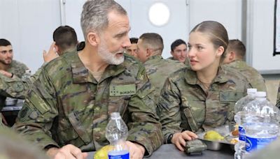 La princesa Leonor, testigo en la celebración más especial de su padre, el rey Felipe, en Zaragoza