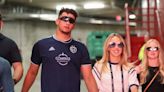 Video: Chiefs' Patrick Mahomes Greets Lionel Messi Before Inter Miami vs. Sporting KC