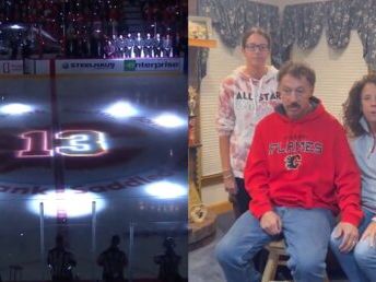 Gaudreau family delivers emotional video at Flames' home opener | Offside